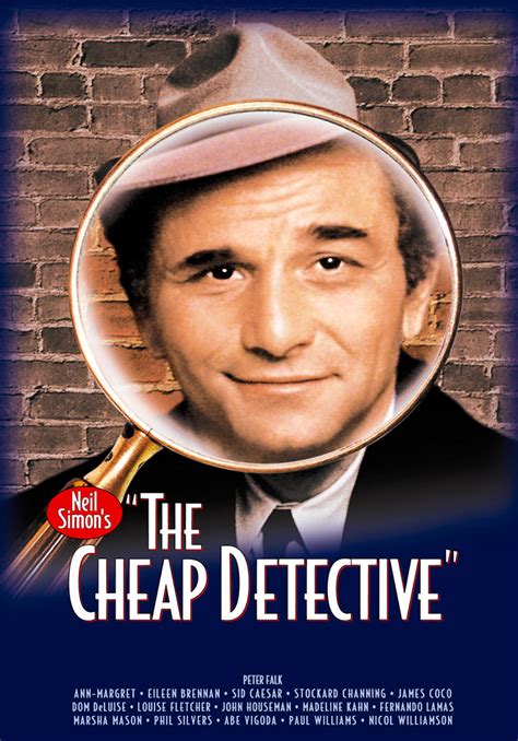 "THE CHEAP DETECTIVE" is a hilarious Humphrey Bogart send-up, blending the plots of "Casablanca" and "The Maltese Falcon" with the comedic vision of Neil Simon. Peter Falk is Lou Peckingpaugh, the worldly, cynical gumshoe who takes on thugs, crooks, Nazis, femme fatales and the Golden Gate Bridge in this terrific tribute to Bogie and the ...